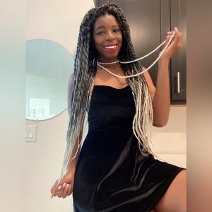 Little Velvet Black Dress